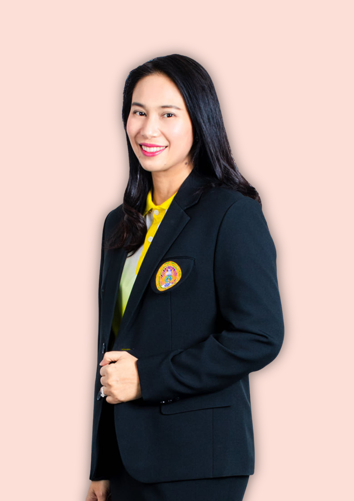 รูปคณบดี ผศ.ดร.สวียา ปรารถนาดี        ชาติวิวัฒนาการ